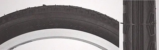 16 x 1.75 Youth Street Bicycle Bike Tires Tire Black Set of 2 New