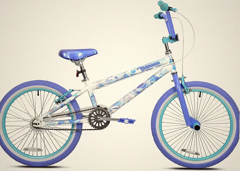 20" Girls Kent Shimmer BMX Bike Single Speed Bicycle Fits Riders 4'2" – 5'