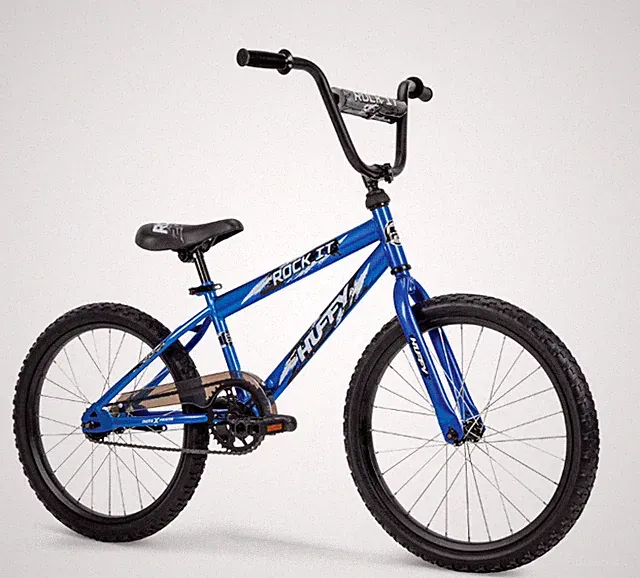 20" Rock It Kids' Bike, Fits Riders 44"-56", Blue, Youth, Boys, Simple Operation