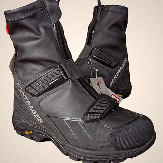 Bontrager OMW Winter Cycling Boots Shoes Mens Size 6 US Youth EU 39 Old Man