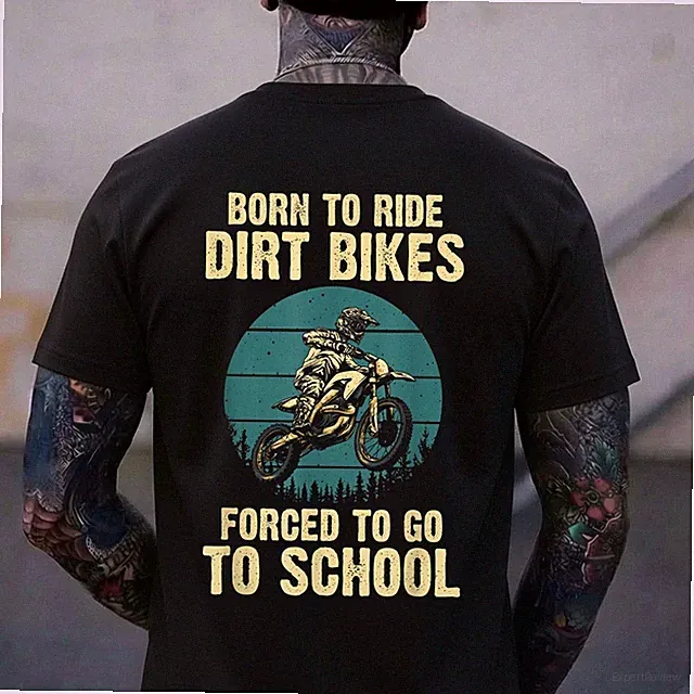 Cute Dirt Bike Art For Men Women Motorcycle Dirtbike Racing T-Shirt