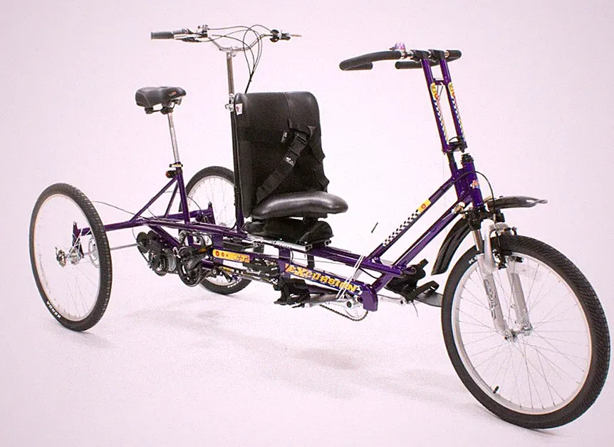 Freedom Concepts Excursion ET2611 Special-Needs Tandem Bike - Purple. Excellent