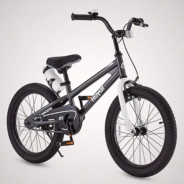 Freestyle Kids Bike Boys Girls 18 Inch BMX Childrens Bicycle with Kickstand f...