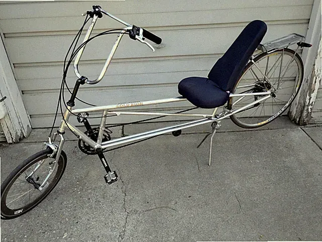 Good Looking EASY RACERS GOLD RUSH Recumbent 27 Speed Bicycle::Local Pickup Only
