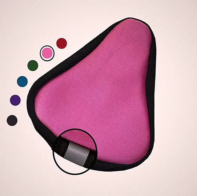 MI0512 Kids Bike Gel Seat Cushion Cover, 8x5 inch Child Cover Premium Comfort...
