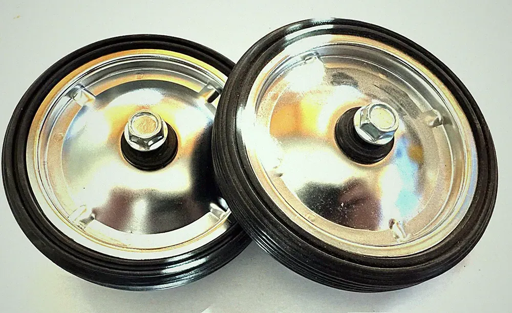 Pair 4.3" Replacement Bicycle Training Wheels Steel Cruiser BMX Bike NEW
