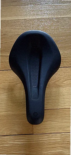 ROCKBROS Universal Comfort Youth Synthetic Steel Black Bicycle Saddle w Rails