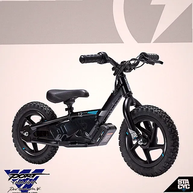 STACYC 12 eDrive - 12" Electric Kids Balance Bike / Stability Cycle