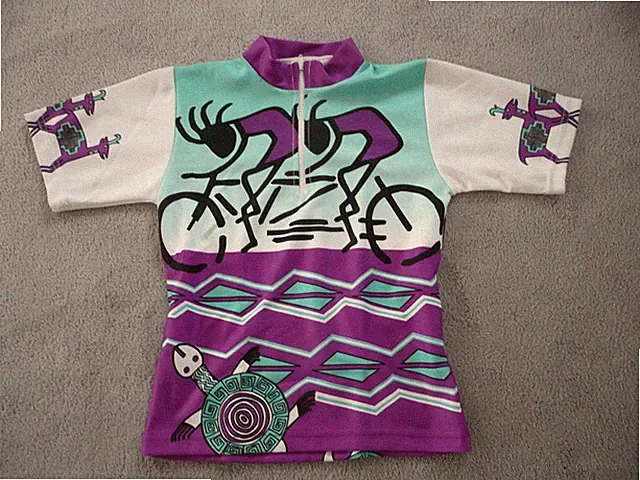 TANDEM KIDS BIKE KOKOPELLI CYCLING KUCHARIK JERSEY YOUTH LARGE