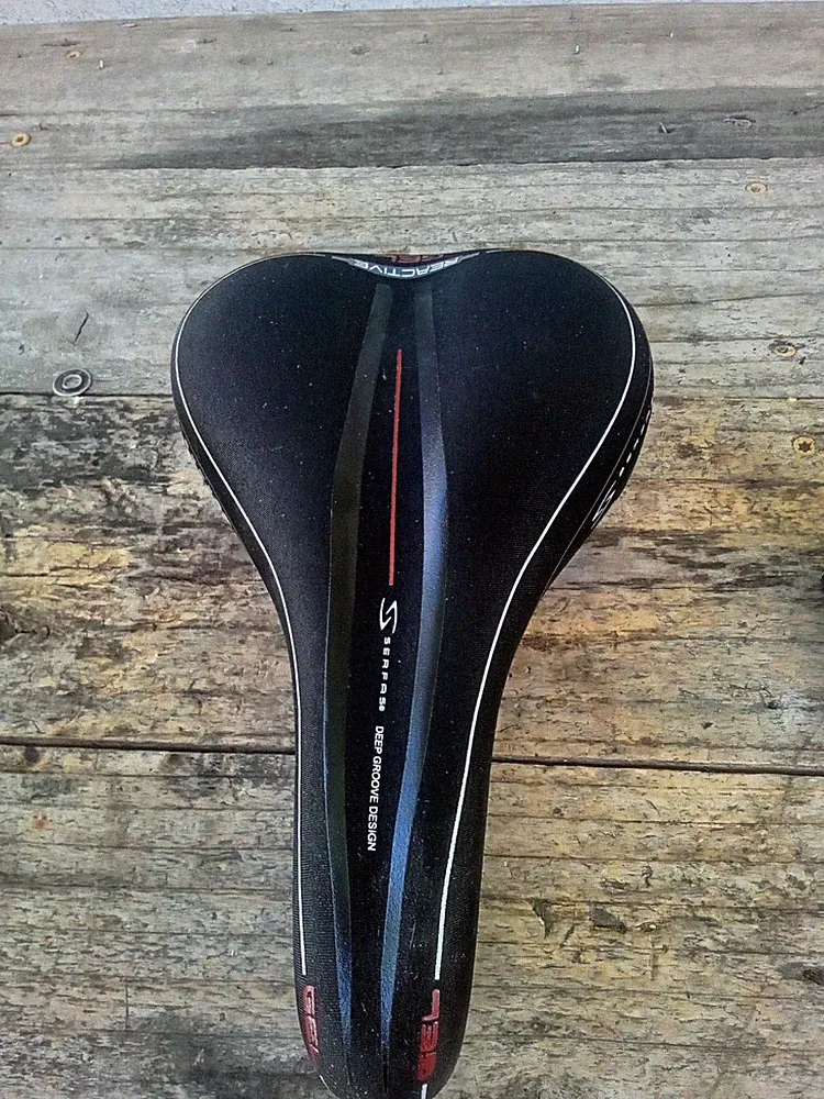 Youth 140mm Serfas Reactive Gel Mountain Touring Bike Seat Bicycle Saddle-Small