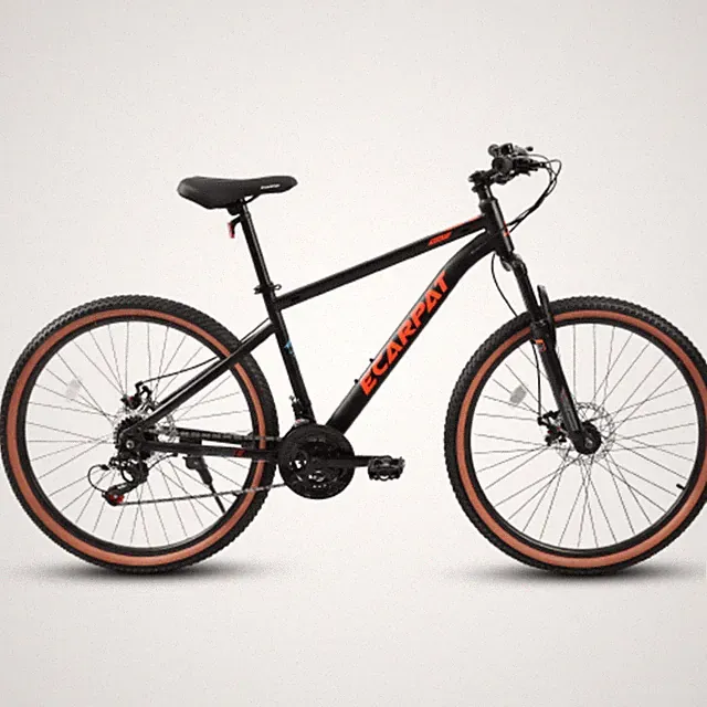 Youth/Adult Hardtail Mountain Bike, 27.5Inch Wheels, 21-Speed Twist Shifters