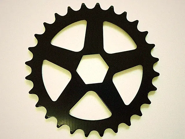 YOUTH BLACK 28T BMX BICYCLE SPROCKET CHAIN RING BIKE PARTS 165-2