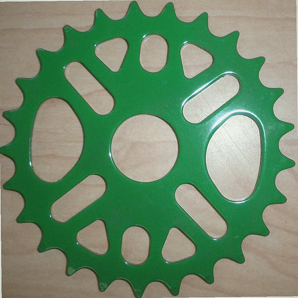 YOUTH GREEN 25T BMX BICYCLE CHAIN RING BIKE PARTS 1-2