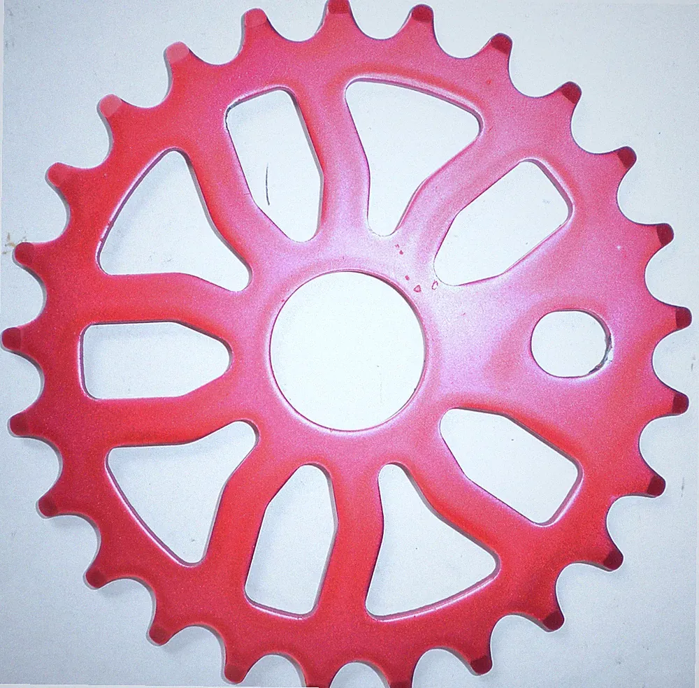 YOUTH RED 25T BMX BICYCLE CHAIN RING BIKE PARTS 374-2