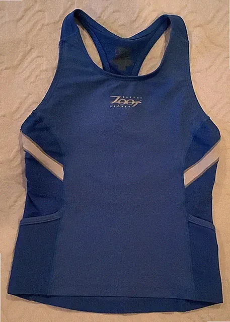 ZOOT Sports Kid Triathlon Top Girl S Racerback Pockets Swim Bike Run Youth Sport